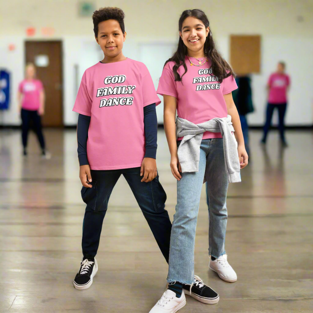 God Family Dance Youth Classic Tee - Upward Focus