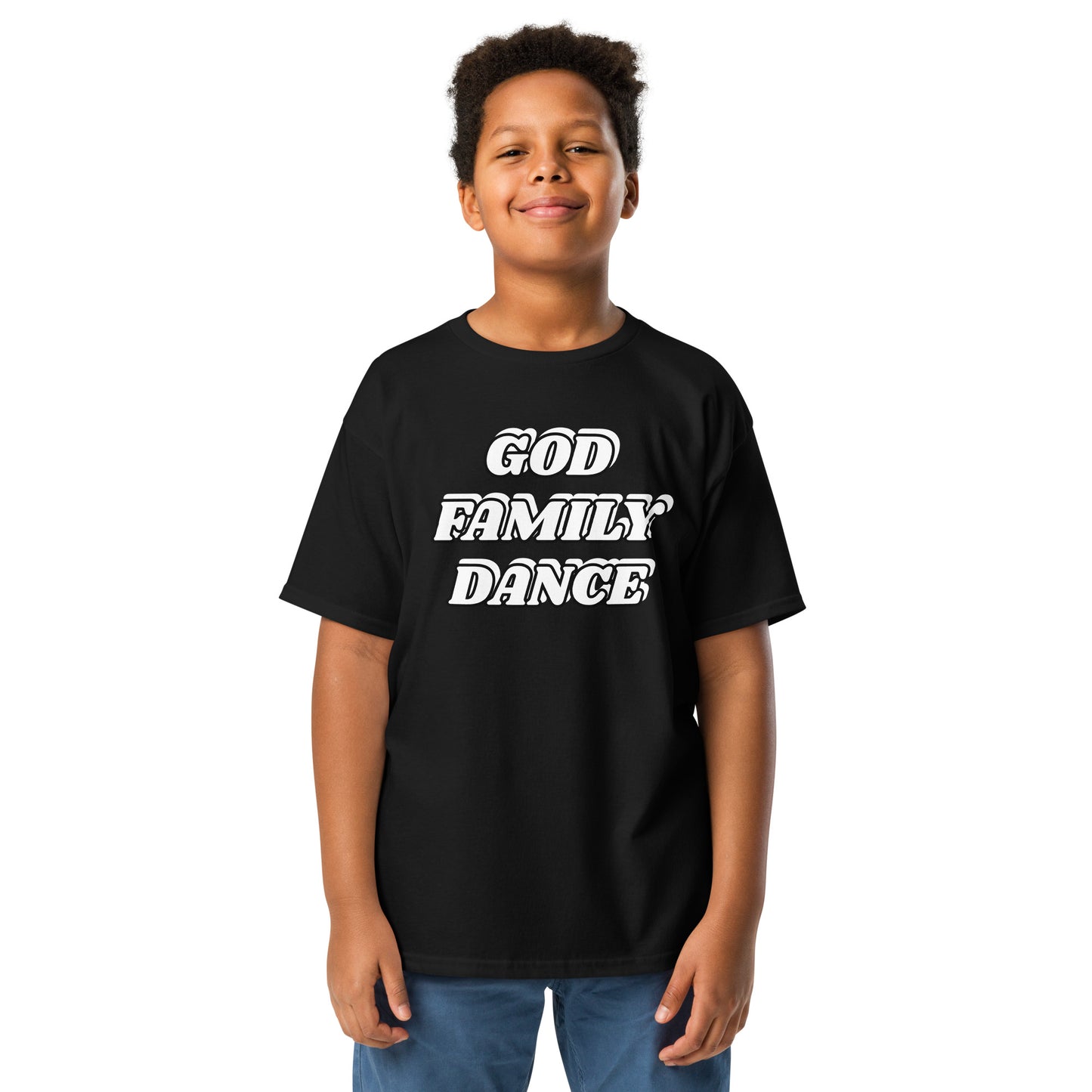 God Family Dance Youth Classic Tee - Upward Focus