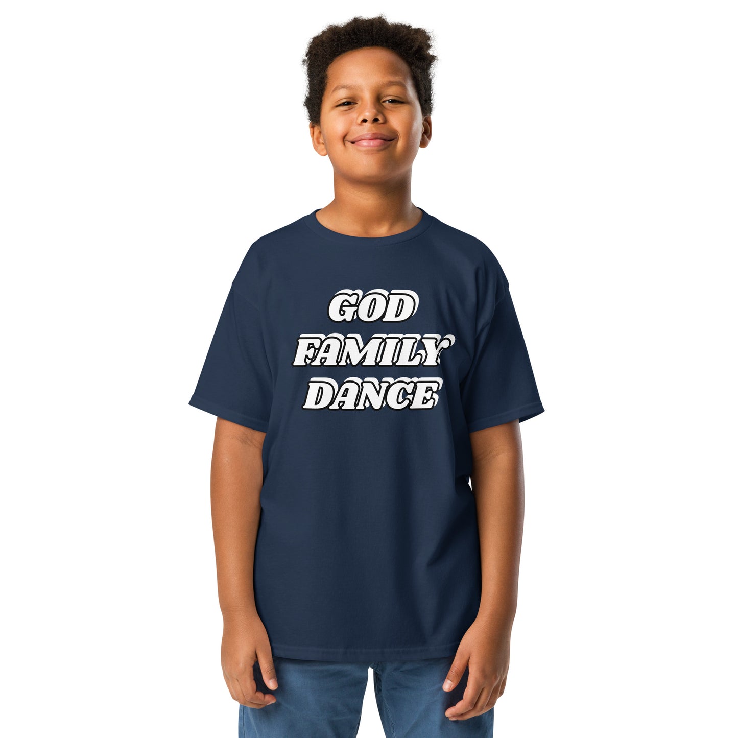 God Family Dance Youth Classic Tee - Upward Focus