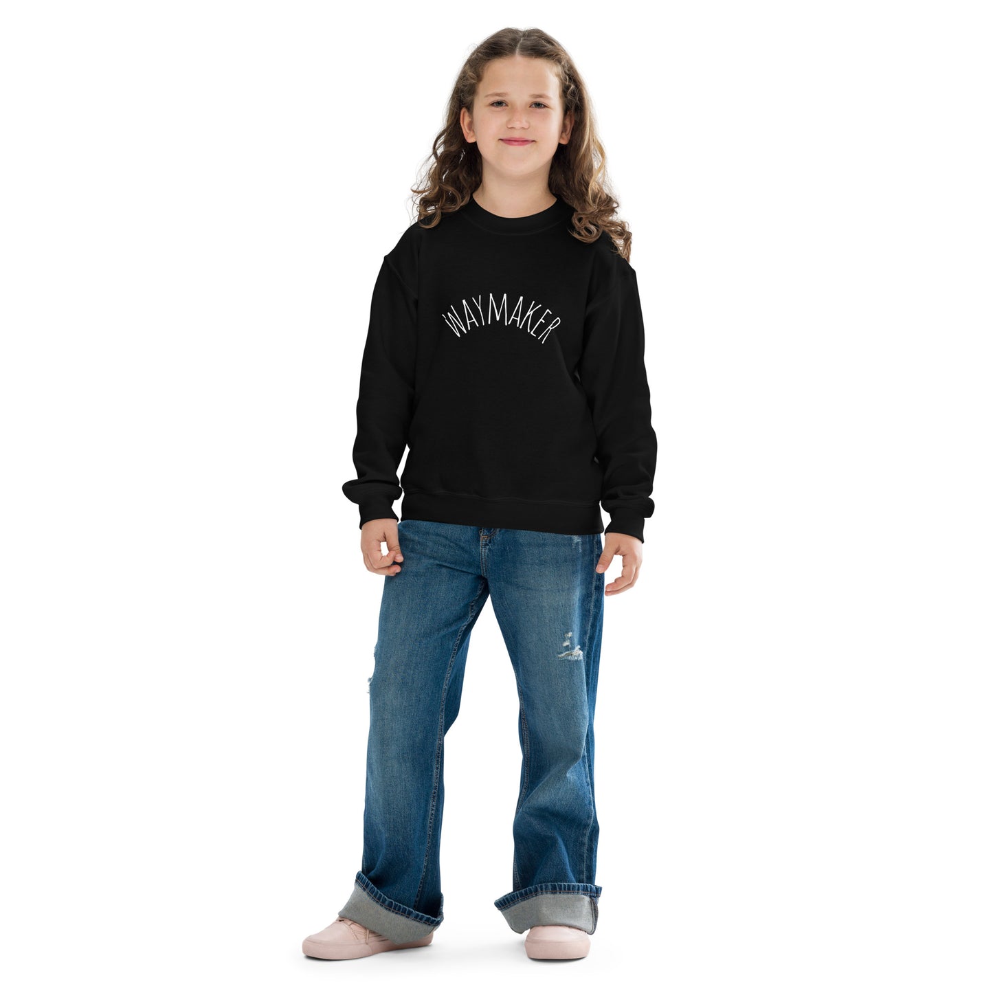 Way Maker Youth Crewneck Sweatshirt - Upward Focus