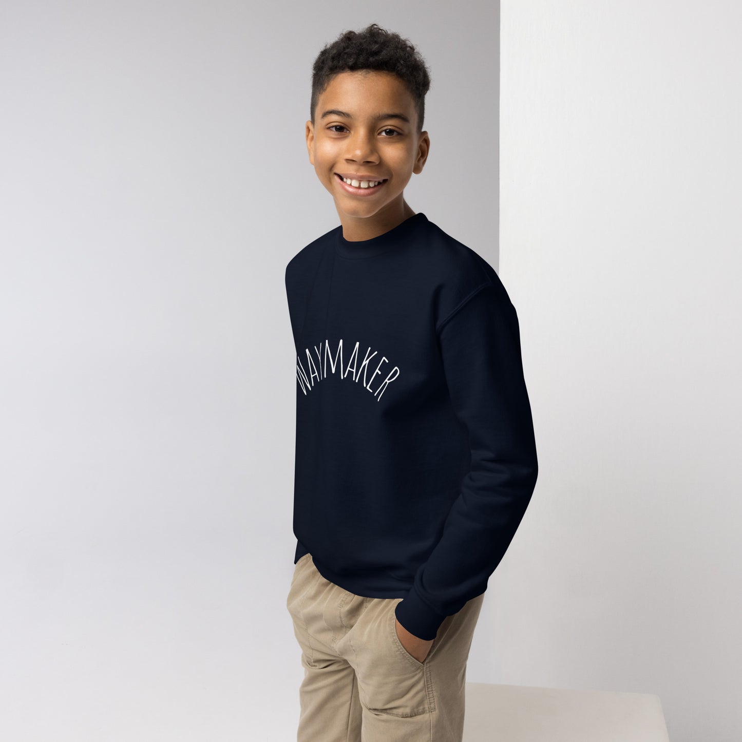 Way Maker Youth Crewneck Sweatshirt - Upward Focus