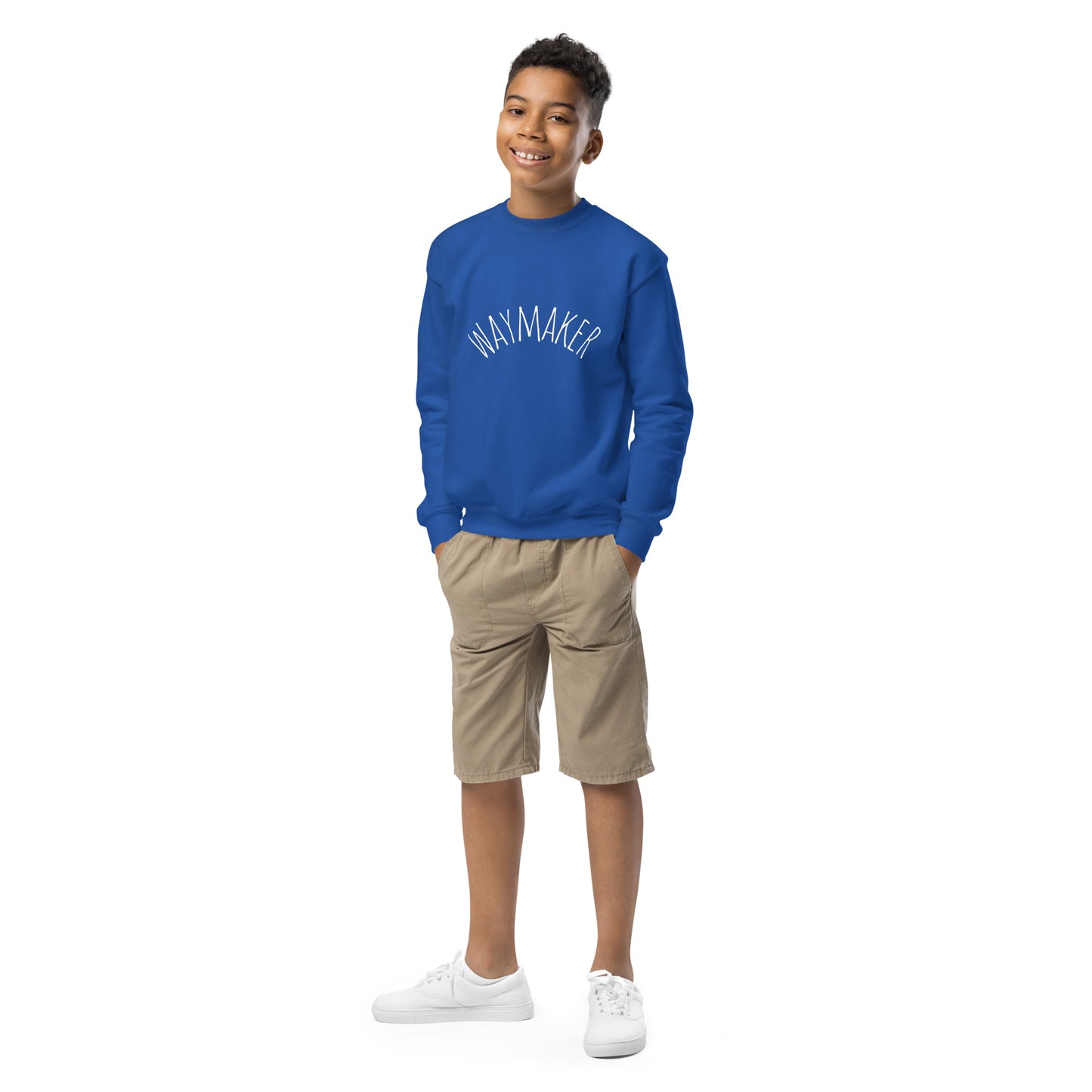 Way Maker Youth Crewneck Sweatshirt - Upward Focus