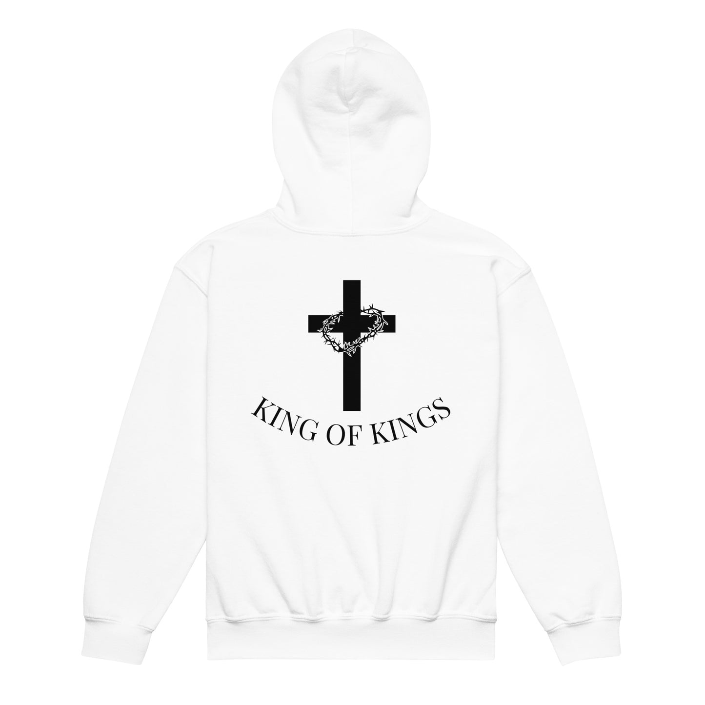 King of Kings Youth Heavy Blend Hoodie - Upward Focus