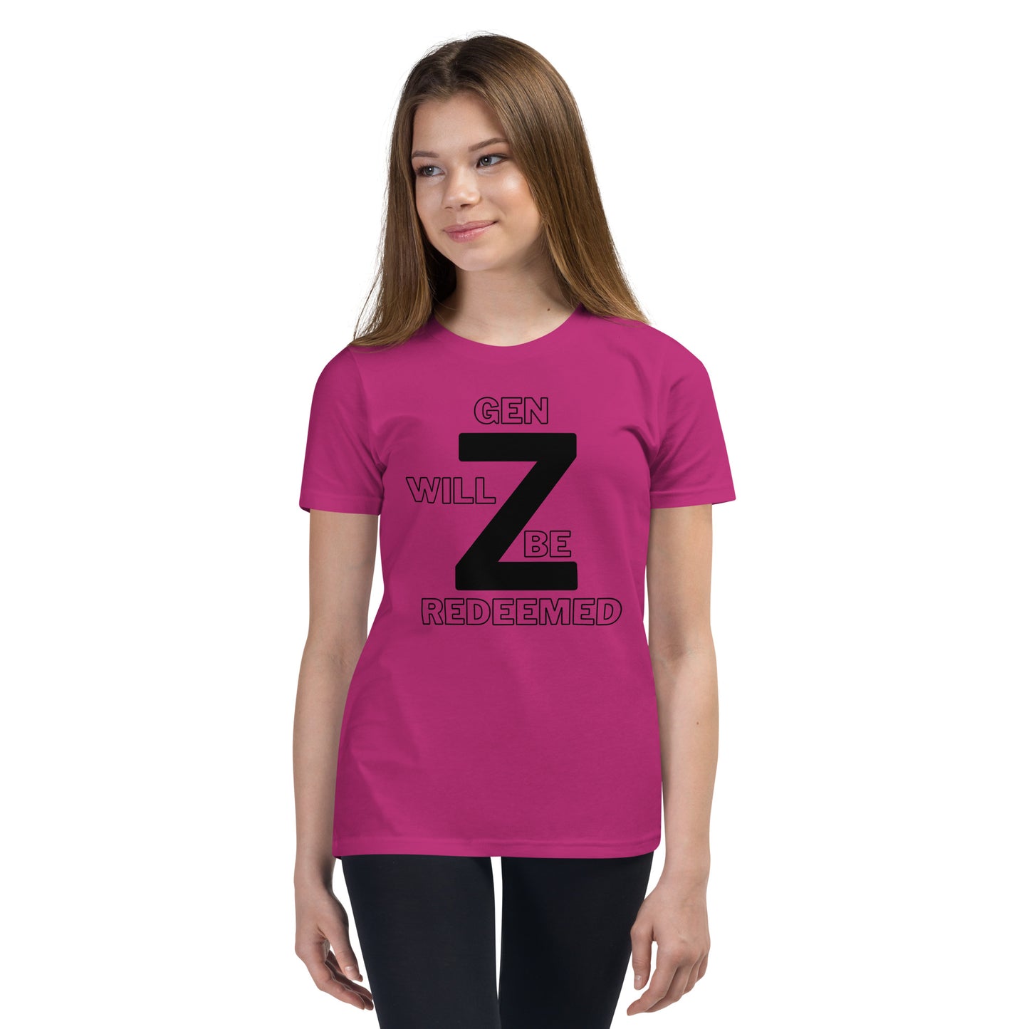 Gen Z Will Be Redeemed Youth Short Sleeve T-Shirt - Upward Focus