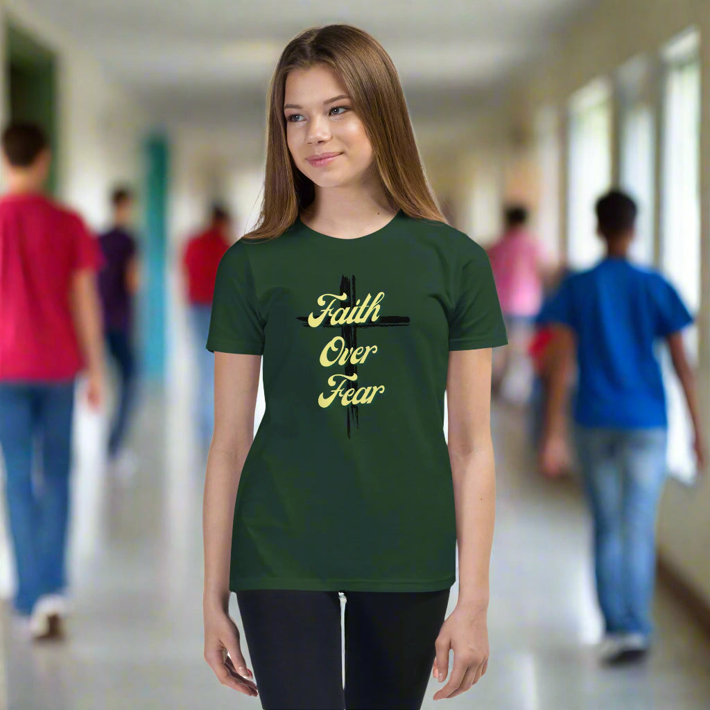 Faith Over Fear Youth T-Shirt