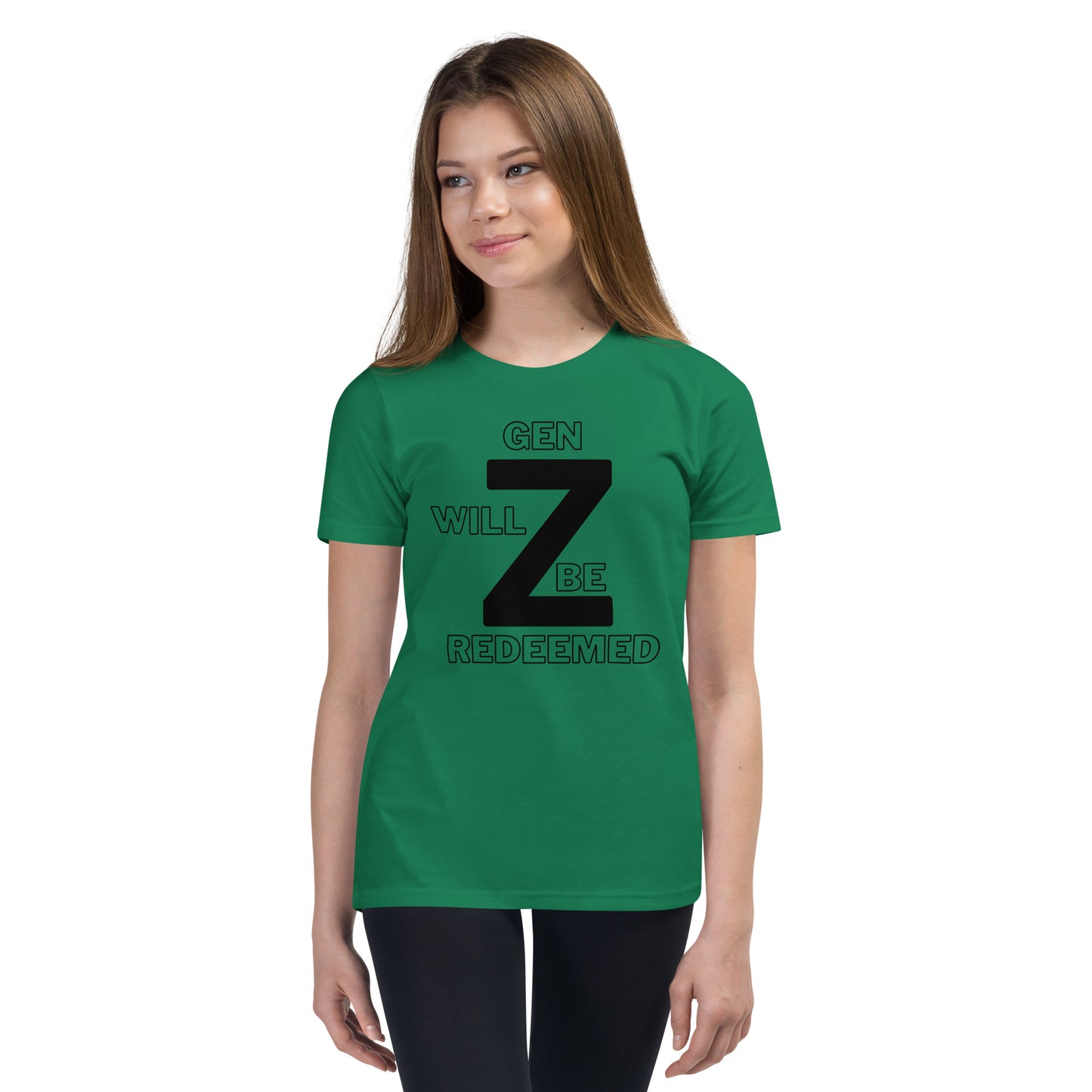 Gen Z Will Be Redeemed Youth Short Sleeve T-Shirt - Upward Focus