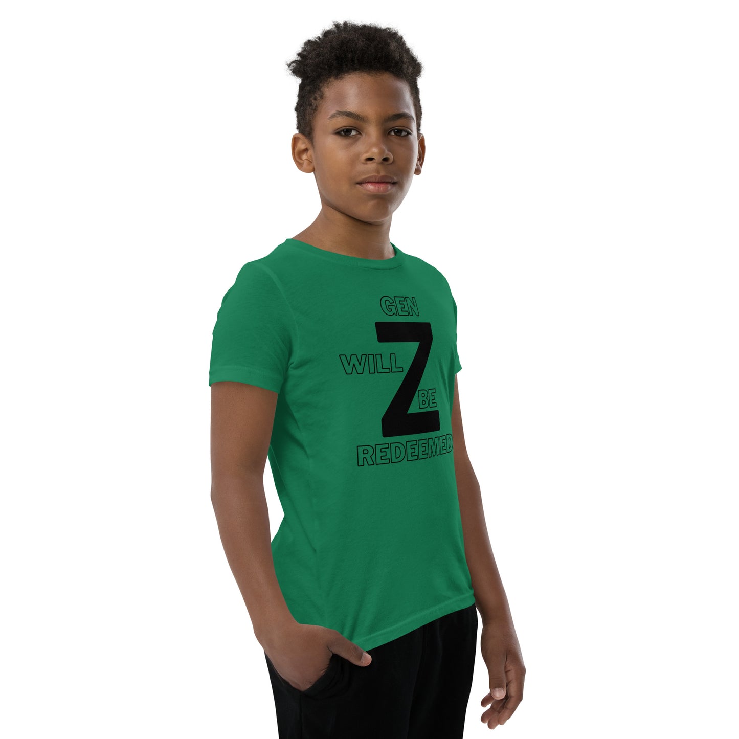 Gen Z Will Be Redeemed Youth Short Sleeve T-Shirt - Upward Focus