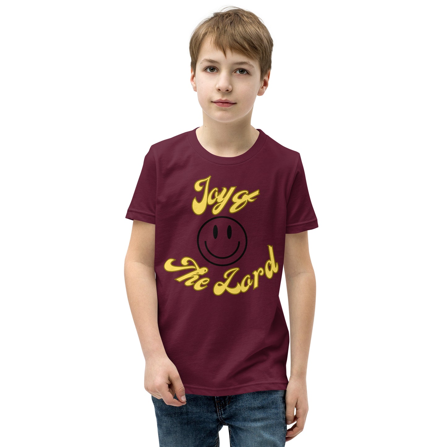 Joy of the Lord Youth Short Sleeve T-Shirt - Upward Focus