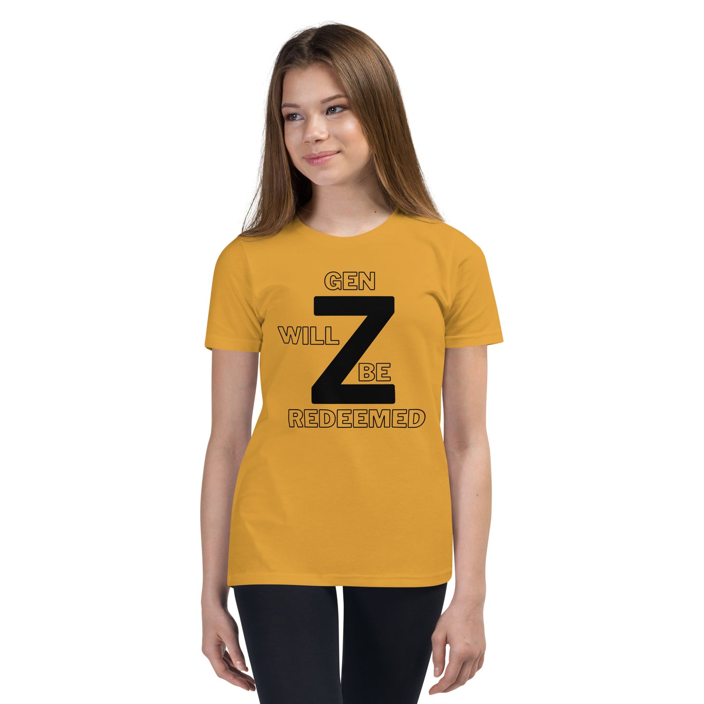 Gen Z Will Be Redeemed Youth Short Sleeve T-Shirt - Upward Focus