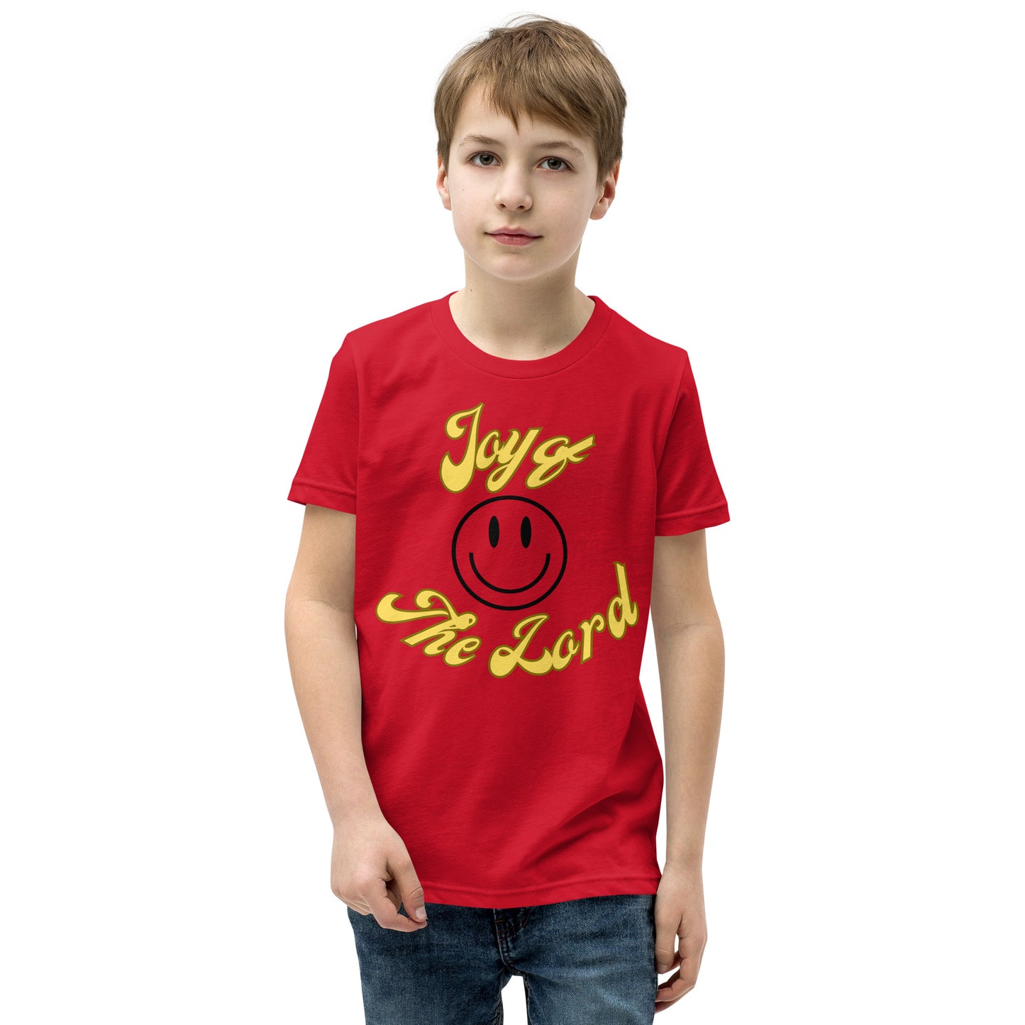 Joy of the Lord Youth Short Sleeve T-Shirt - Upward Focus