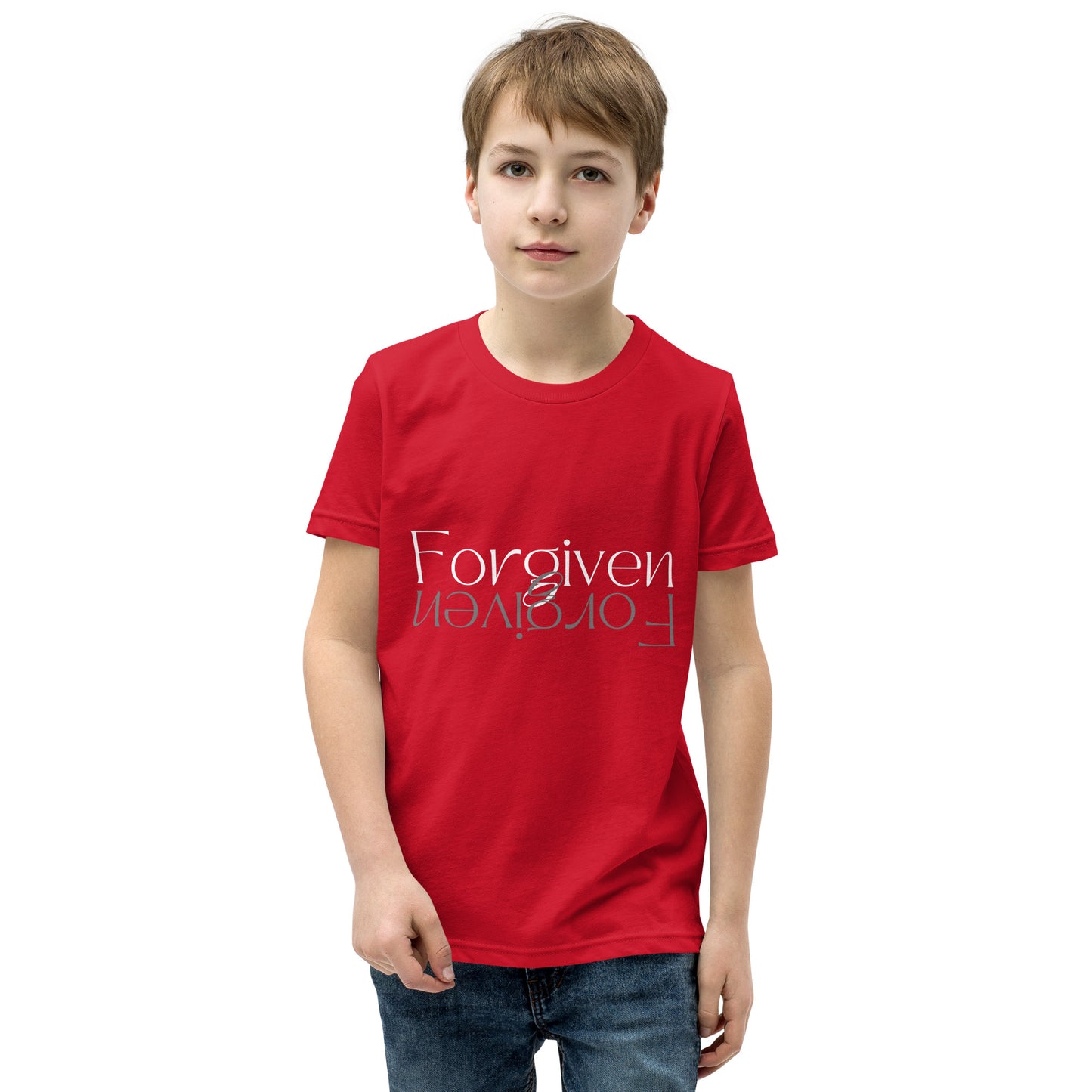 Forgiven Youth Short Sleeve T-Shirt - Upward Focus