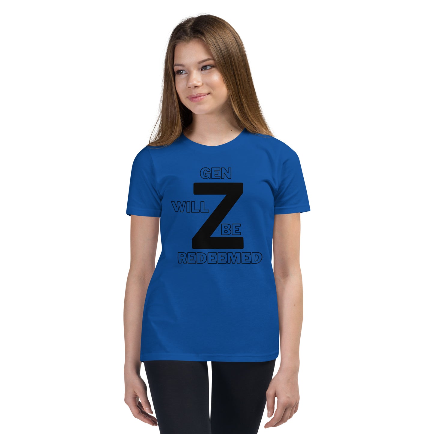 Gen Z Will Be Redeemed Youth Short Sleeve T-Shirt - Upward Focus