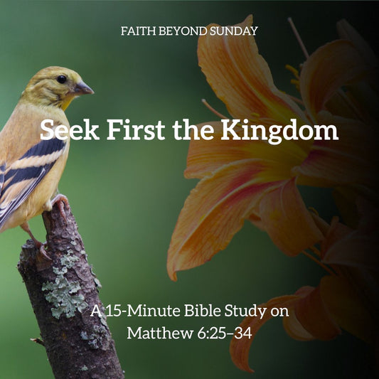 Seek First the Kingdom