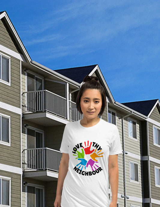 Love They Neighbour Short-Sleeve Unisex T-Shirt