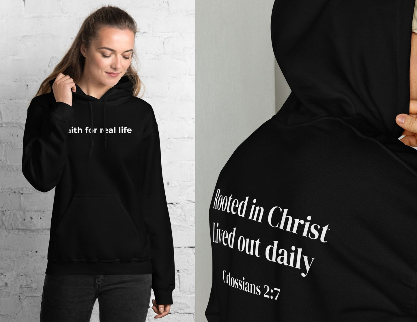 Faith For Real Life Unisex Hoodie