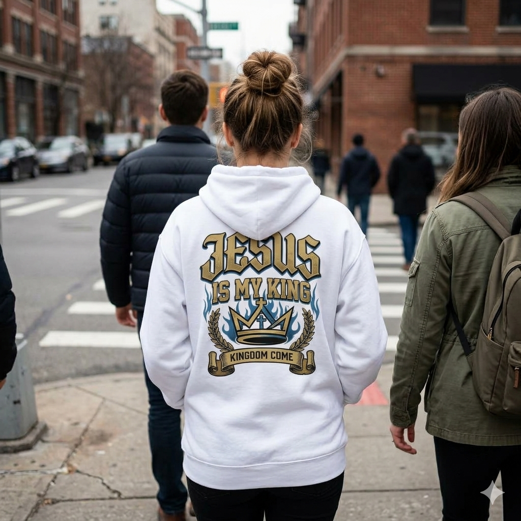 Jesus is My King Unisex Hoodie