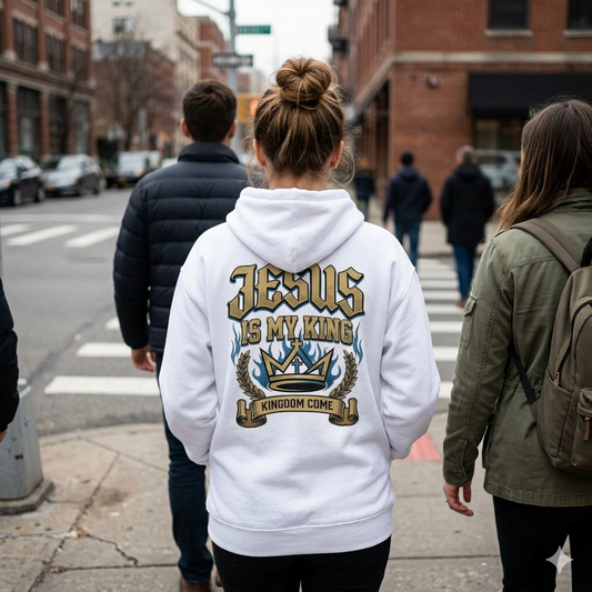 Jesus is My King Unisex Hoodie