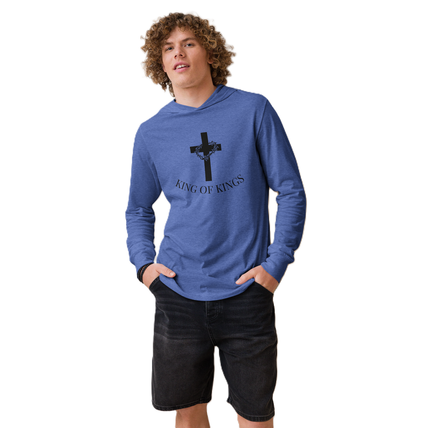 Jesus is King of Kings and Lord of Lords, Christian Hoodie