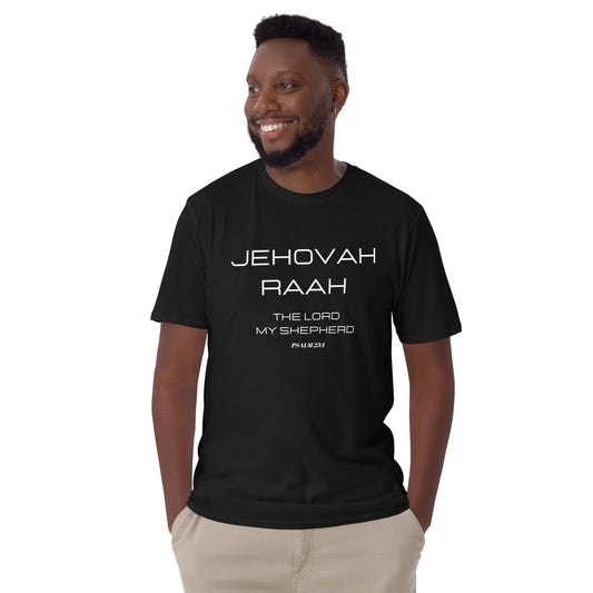 Jehovah Raah, The Lord my Shepherd, Psalm 23 T-Shirt