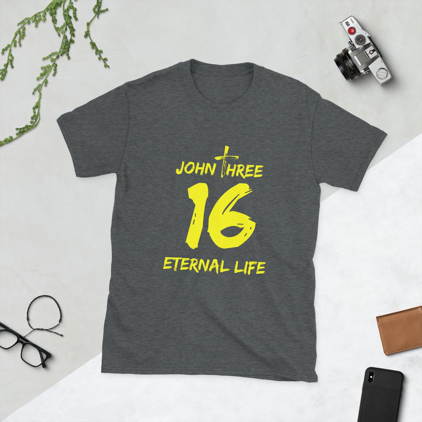 John 3:16 Short-Sleeve Unisex T-Shirt