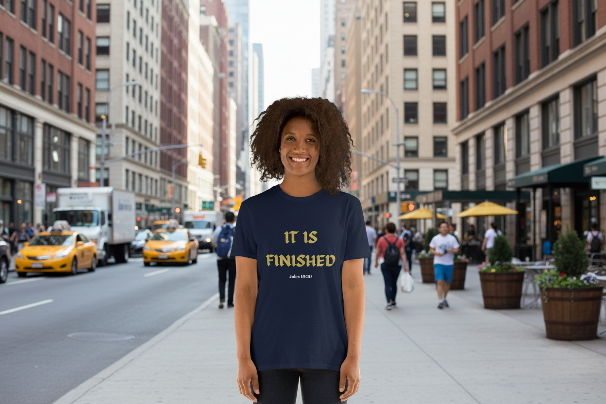 It is Finished Short-Sleeve Unisex T-Shirt