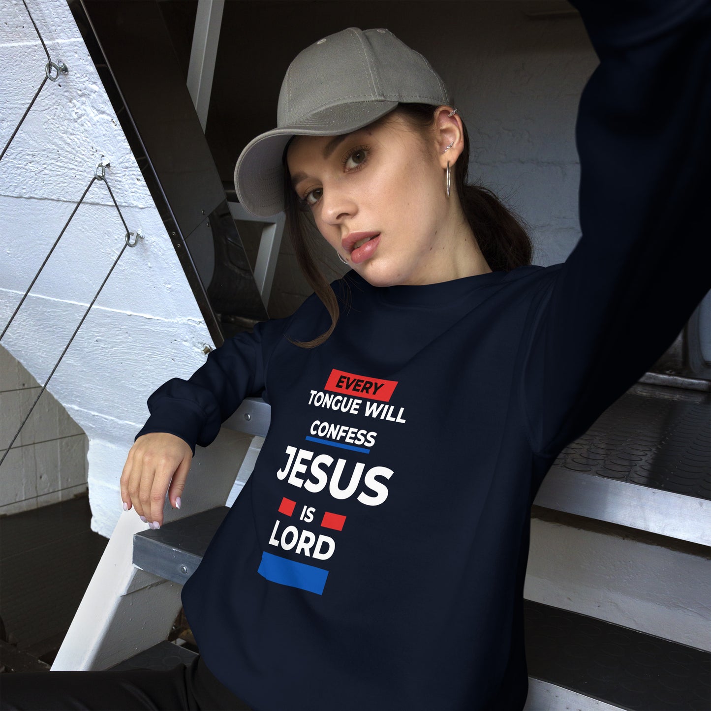 Every Tongue Will Confess Jesus Is Lord Unisex Sweatshirt