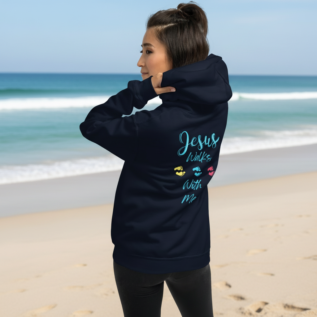 Jesus Walks With me Unisex Hoodie