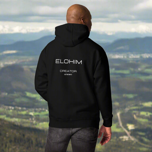 Elohim, Genesis 1 Christian Hoodie